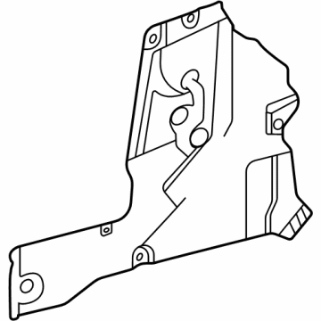 Mercedes-Benz 167-680-16-03 Heat Shield