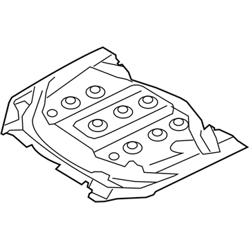 Mercedes-Benz 216-682-00-26 Insulation