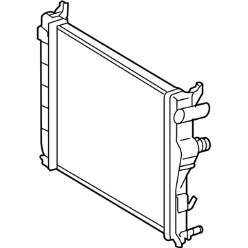 Mercedes-Benz S350 Radiator - 220-500-24-03-64