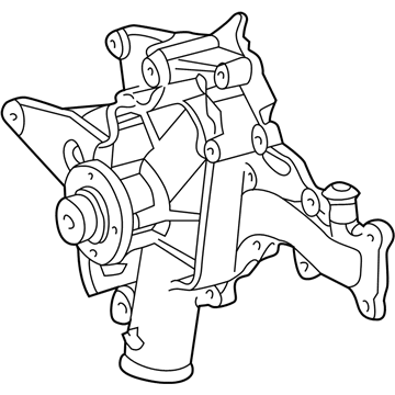 Mercedes-Benz 111-200-42-01 Water Pump