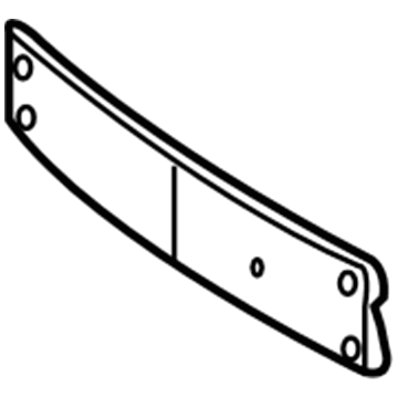 Mercedes-Benz 211-817-03-78 License Bracket