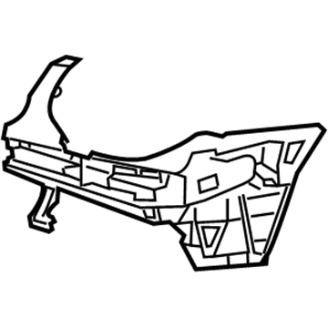 Mercedes-Benz 211-880-05-03 Outer Reinforcement