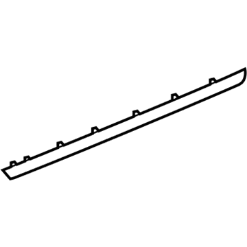 Mercedes-Benz 207-727-13-22 Lower Trim