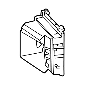 Mercedes-Benz 232-500-59-00 Front Duct