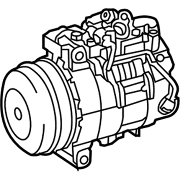 2016 Mercedes-Benz GLE300d A/C Compressor - 000-830-55-02-80