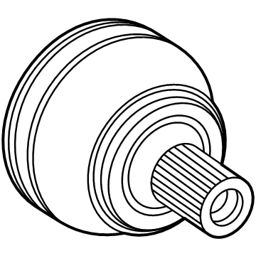 Mercedes-Benz CV Joint - 297-330-98-00