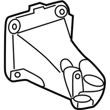 Mercedes-Benz 111-223-09-04 Support Bracket