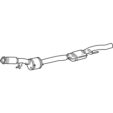 Mercedes-Benz Catalytic Converter - 247-490-39-04