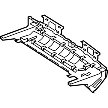 Mercedes-Benz 223-885-40-02 Lower Mount