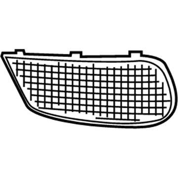 Mercedes-Benz 156-885-87-00 Outer Grille