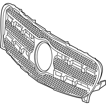 Mercedes-Benz 156-880-36-01 Upper Grille