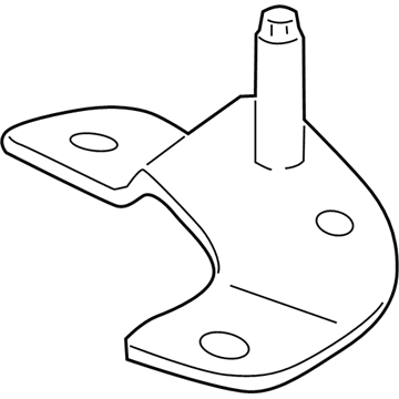 Mercedes-Benz 212-545-15-40 Sending Unit Bracket