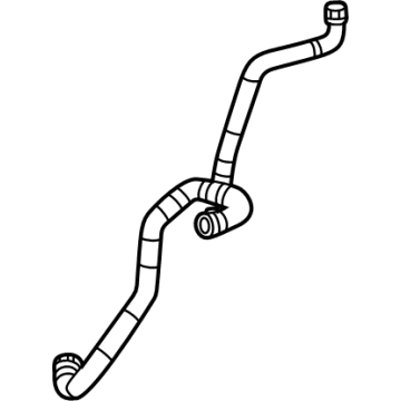 Mercedes-Benz GLE350 Radiator Hose - 167-501-86-02