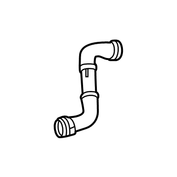 Mercedes-Benz GLE350 Radiator Hose - 167-501-96-03