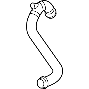 2007 Mercedes-Benz E320 Radiator Hose - 211-501-86-82