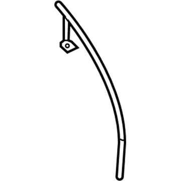 Mercedes-Benz R63 AMG Oil Dipstick Tube - 156-010-04-66