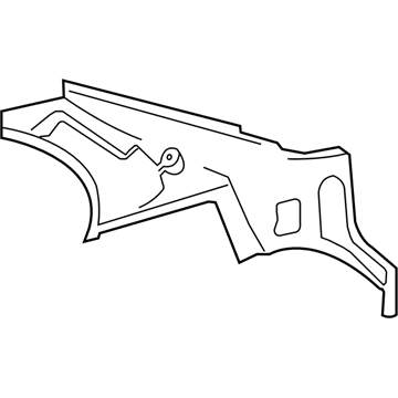 Mercedes-Benz 221-630-10-13 Inner Pillar