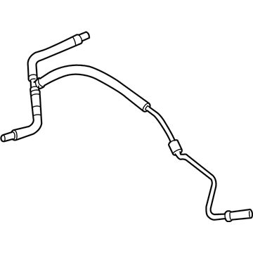 Mercedes-Benz 212-501-37-25 Vent Hose