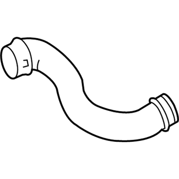 Mercedes-Benz 204-501-34-82 Radiator Hose