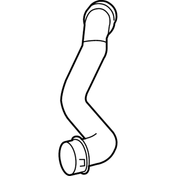 Mercedes-Benz 204-501-33-82 Radiator Hose