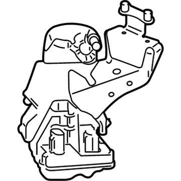 2011 Mercedes-Benz CL550 Power Steering Pump - 216-460-03-80-80