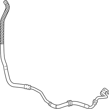 Mercedes-Benz 221-460-77-24 Power Steering Pressure Hose