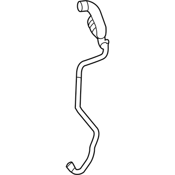 Mercedes-Benz G63 AMG Radiator Hose - 463-501-91-84