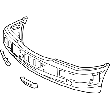 Mercedes-Benz 202-880-28-70-67 Face Bar