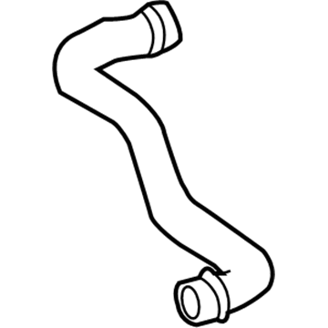 2005 Mercedes-Benz CLK320 Coolant Pipe - 209-501-02-82