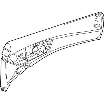 Mercedes-Benz 231-720-55-01-7F06 Door Trim Panel