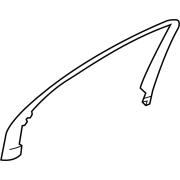 Mercedes-Benz 251-725-02-71-7F04 Window Trim