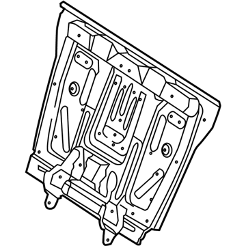 Mercedes-Benz 218-920-00-32 Rear Cover