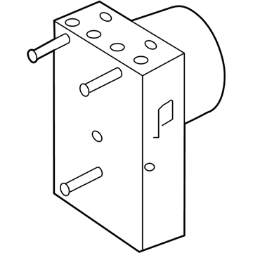 Mercedes-Benz R320 ABS Control Module - 163-430-00-07