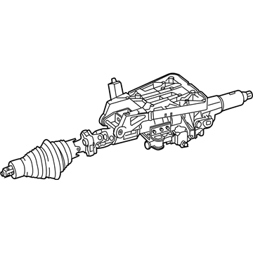 Mercedes-Benz C63 AMG Steering Column - 204-460-24-16