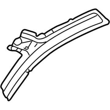 Mercedes-Benz 208-637-02-21 Roof Rail