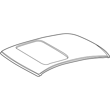 Mercedes-Benz 208-650-01-09 Roof Panel