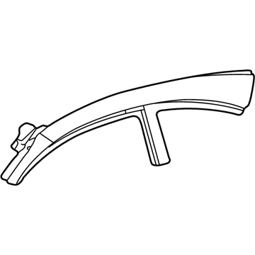 Mercedes-Benz 208-630-01-35 Roof Rail