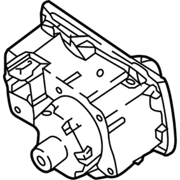 Mercedes-Benz 463-542-05-40 Gauge Cluster Rear Support