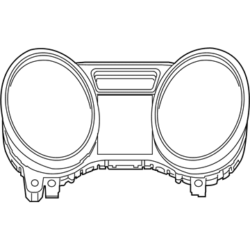 Mercedes-Benz 463-900-27-02 Instrument Cluster