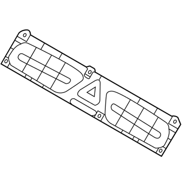 Mercedes-Benz 463-689-57-14 Display Unit Bracket