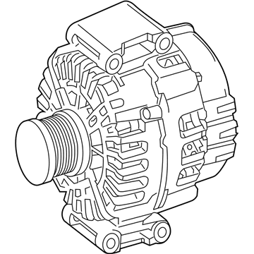 Mercedes-Benz 000-906-19-04-87 Alternator