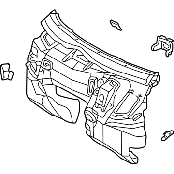 Mercedes-Benz 202-620-07-08 Dash Panel