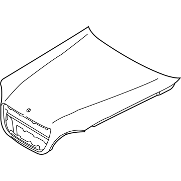 Mercedes-Benz 163-880-02-57 Hood