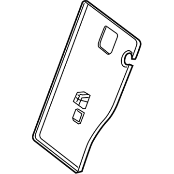 Mercedes-Benz 213-924-02-00-8U16 Seat Back Panel