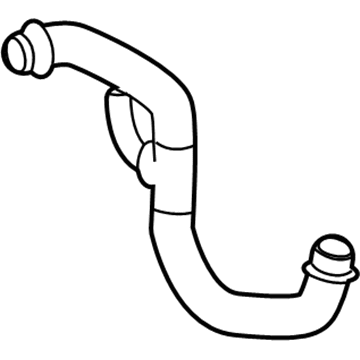 2008 Mercedes-Benz C350 Coolant Pipe - 204-501-27-82