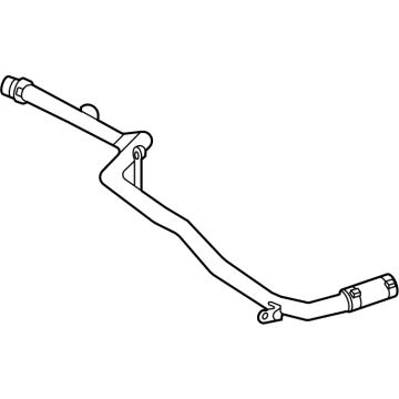 Mercedes-Benz 139-200-52-02 Return Tube