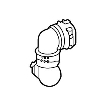 Mercedes-Benz 206-501-19-04 Connector Hose