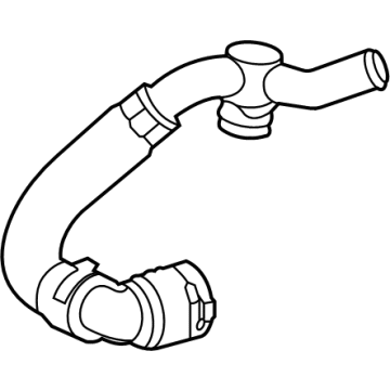 Mercedes-Benz 139-200-43-02 Coolant Hose