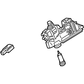 Mercedes-Benz 203-750-07-93 Lock Assembly