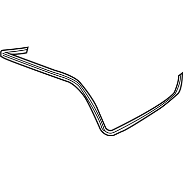 Mercedes-Benz CLK63 AMG Weather Strip - 209-750-09-98